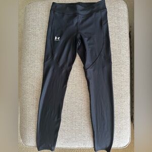 NWT Under Armour Mid Rise Full Length Leggings - Black